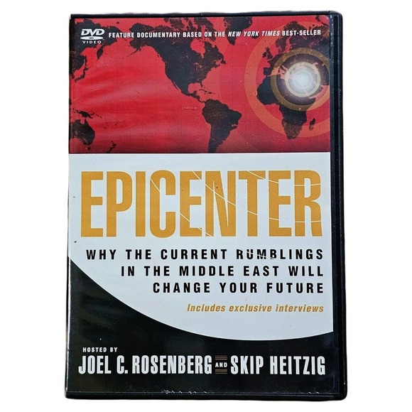 Tyndale House Publishers Other - Epicenter Joel Rosenberg DVD 031809116852 Middle East Prophecy Documentary EUC